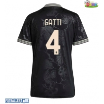 Juventus Federico Gatti #4 Tredjedrakt Dame 2025-26 Kortermet